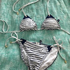 Sperry topsider nautical bikini